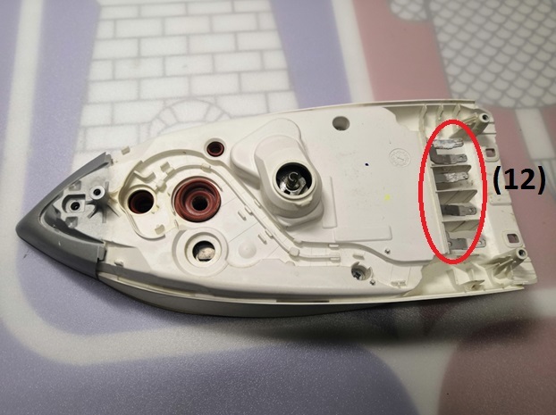 контактная группа утюга филипс GC4430